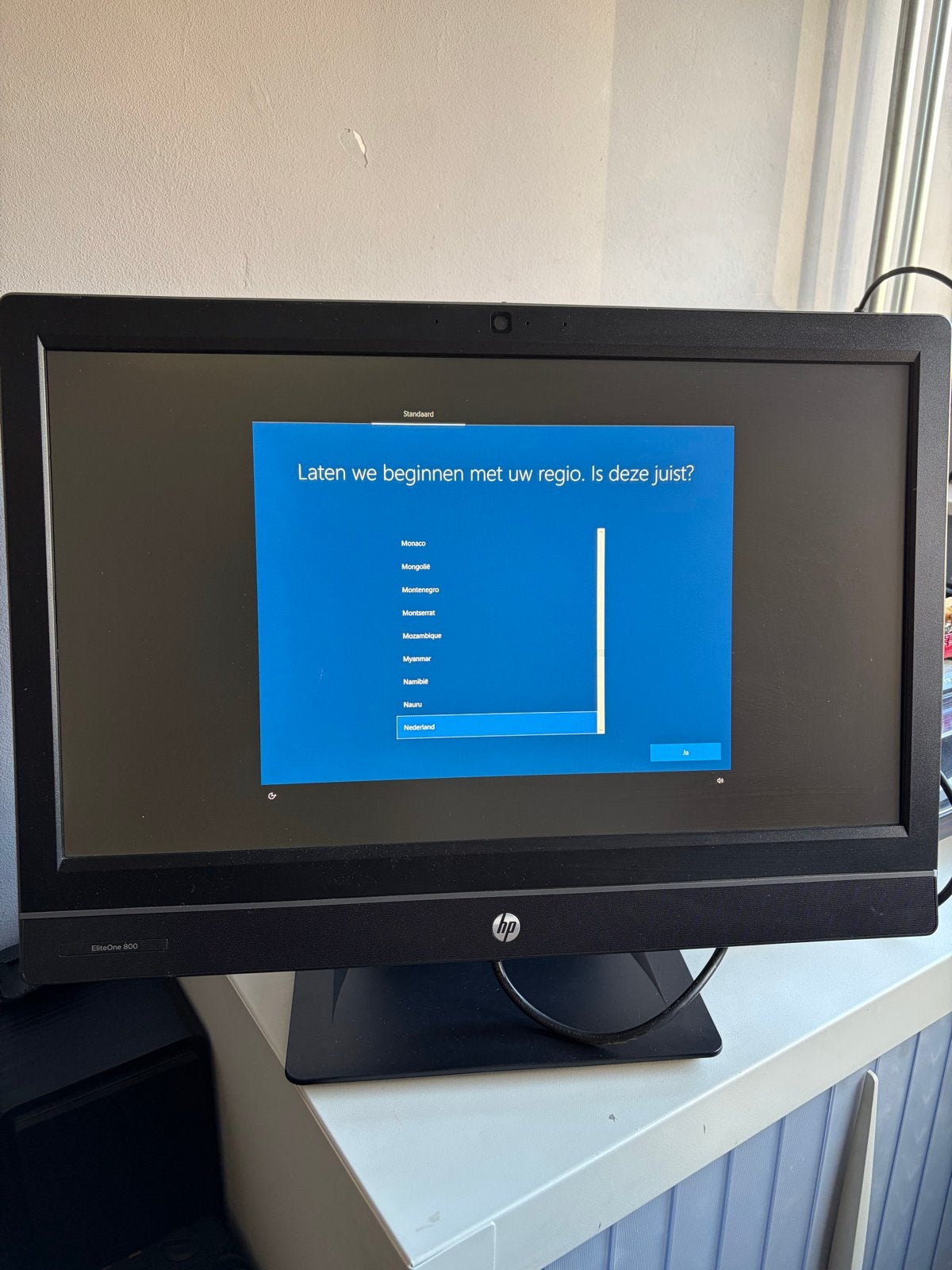 HP EliteOne 800 G1 All-in-One PC, Computers en Software, Ophalen, Gebruikt, Met monitor, 8 GB