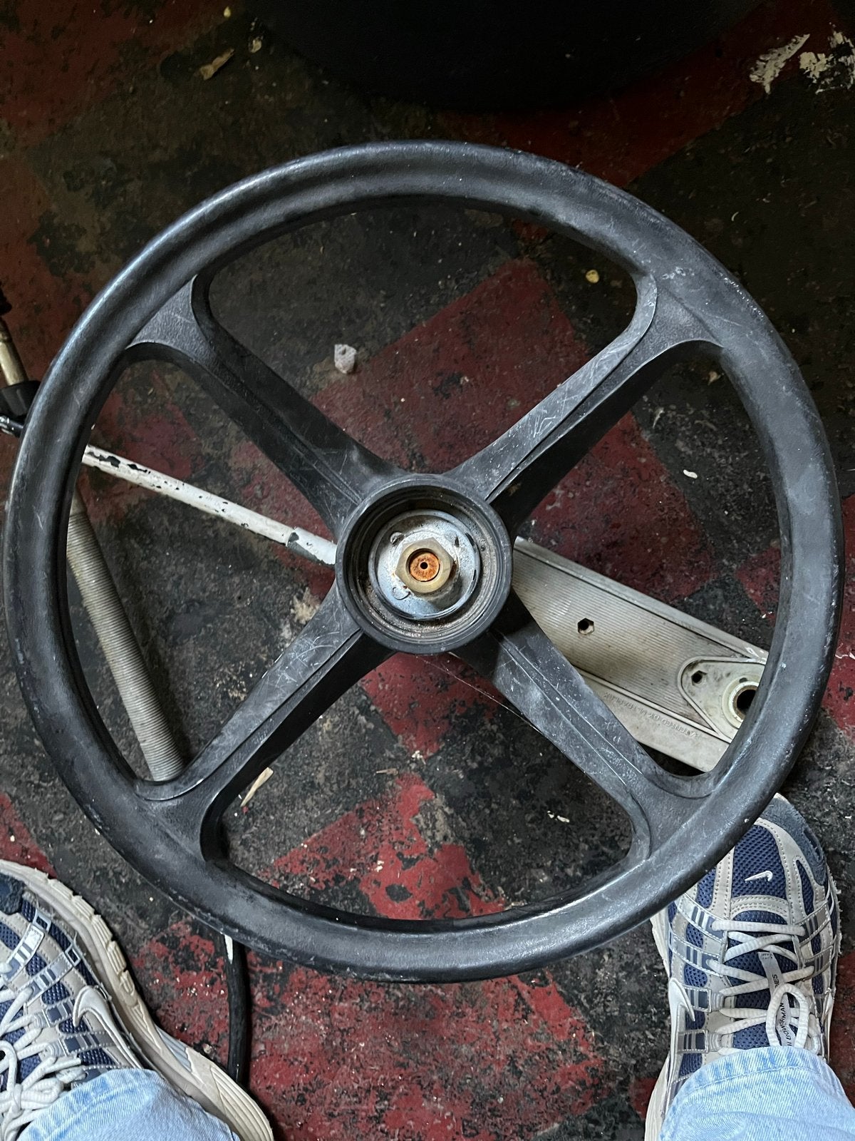Bootbesturing met stuurwiel, Watersport en Boten, Ophalen, Gebruikt, Motor en Techniek, Motorboot