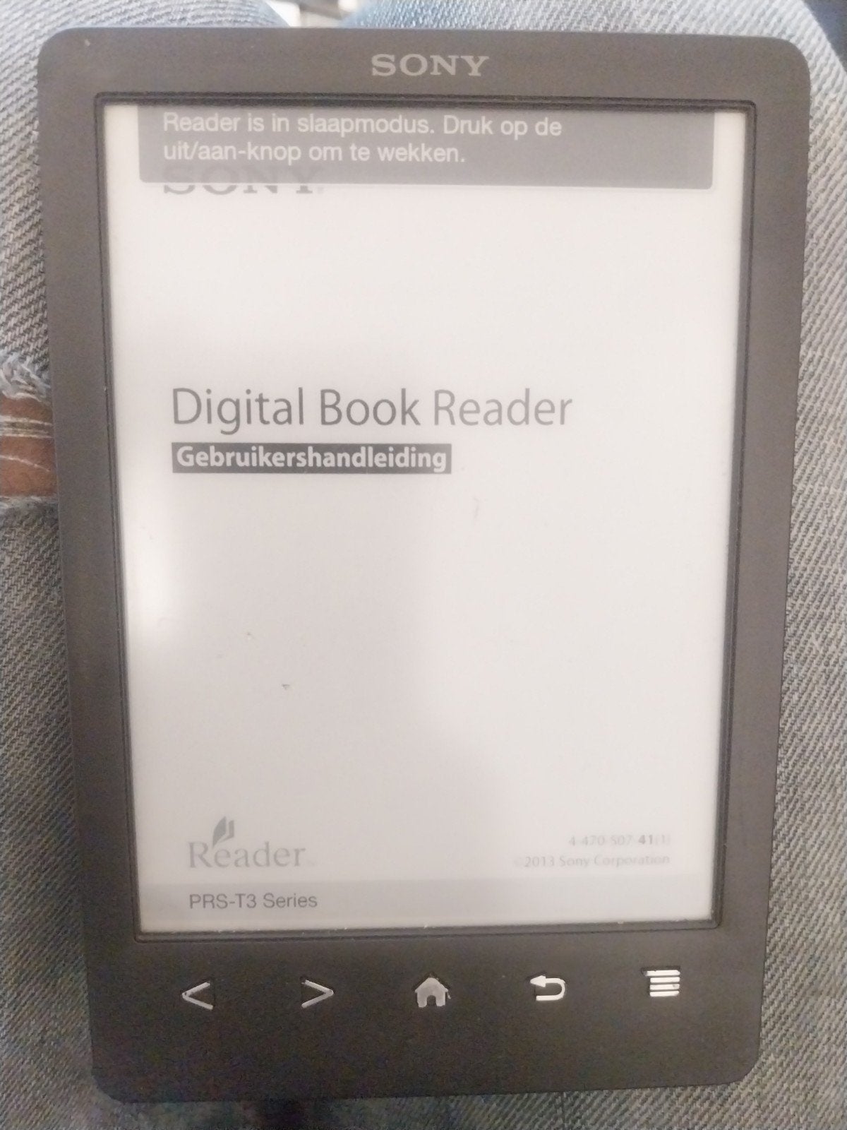 Sony Reader, Gebruikt, 6 inch of minder, Ophalen of Verzenden, Wi-Fi