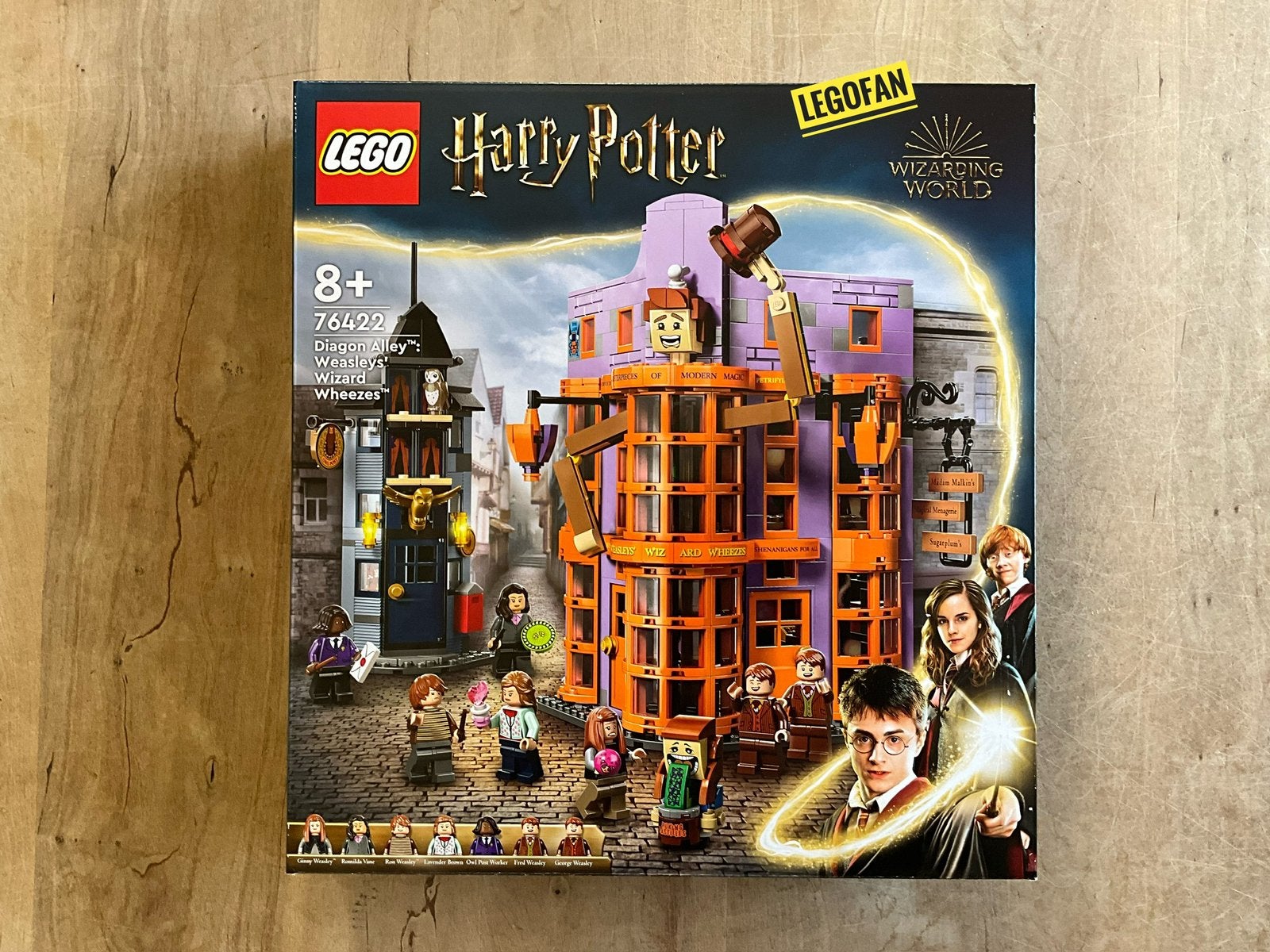 🆕 SEALED: LEGO 76422 Diagon Alley: Weasleys' Wizard Wheezes, Lego, Ophalen of Verzenden, Complete set, Ongeopend/sealed