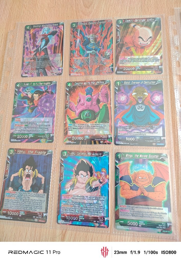Dragonball z kaarten cards, Ophalen of Verzenden