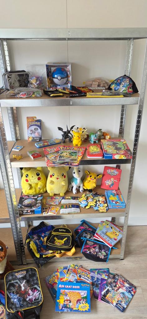 Collectie vintage pokemon artikelen te koop, Ophalen of Verzenden