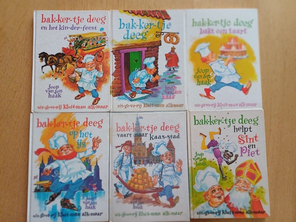 6 Bakkertje Deeg boeken - Joop van den Haak, Boeken, Ophalen of Verzenden, Gelezen, Joop van den Haak, Fictie algemeen