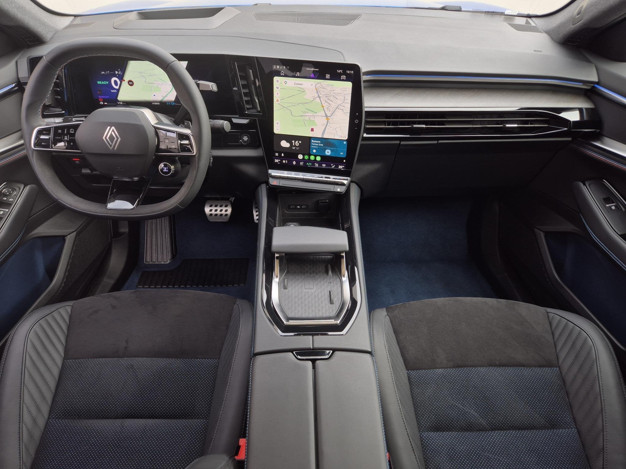 Renault Rafale E-Tech 4x4 plug-in full hybrid 300 esprit Alp, Auto's, Renault, Automaat, Gebruikt, 1199 cc, Blauw