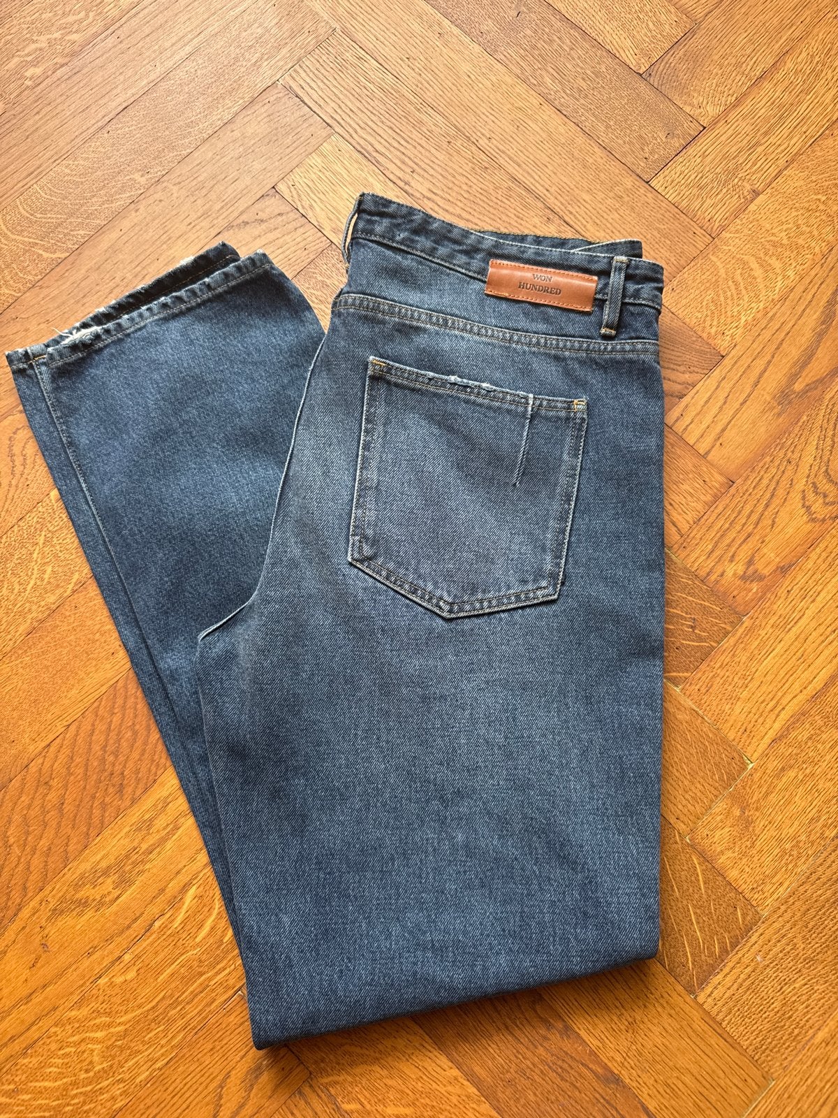 Won Hundred jeans, Kleding | Heren, Ophalen of Verzenden, Zo goed als nieuw, Blauw, W36 - W38 (confectie 52/54)