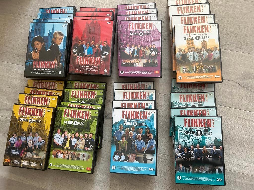 dvd's flikken Gent, Vanaf 6 jaar, Ophalen, Zo goed als nieuw, Actie en Avontuur