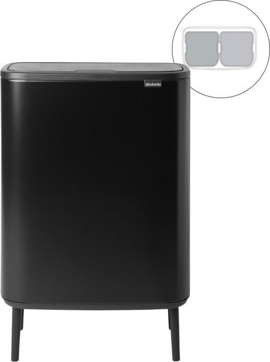 Brabantia 2x 30 liter, 40 liter of meer, Ophalen, Gebruikt, 75 – 100