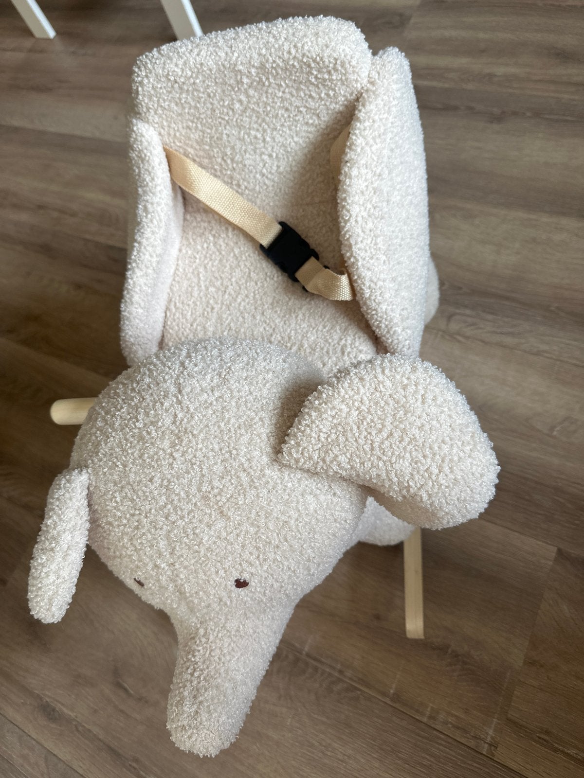 Schattige Olifant Schommelstoel voor Baby's, Ophalen, Zo goed als nieuw, Jongen of Meisje