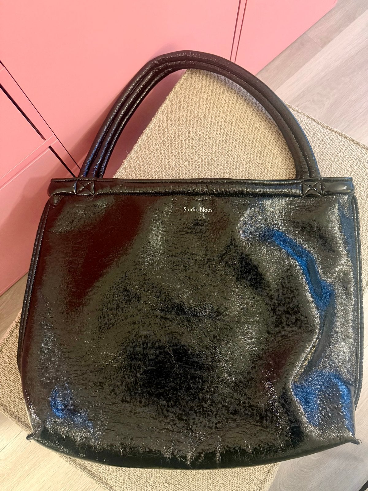 Studio Noos tas - Zwart, zo goed als nieuw, Sieraden, Tassen en Uiterlijk, Ophalen of Verzenden, Zo goed als nieuw, Zwart, Shopper