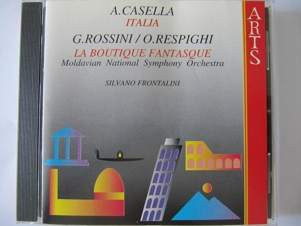 Casella - Rapsodia, Rossini, Respighi - Boutique Fantasque, Ophalen of Verzenden, Zo goed als nieuw, Romantiek, Orkest of Ballet
