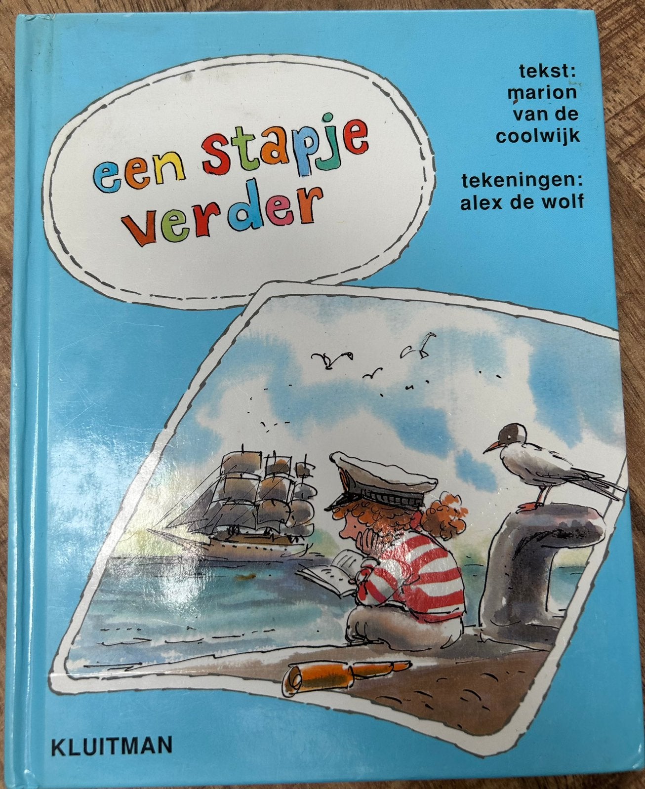Een stapje verder - Marion van de Coolwijk (Lezen is leuk), Boeken, Ophalen of Verzenden, Gelezen