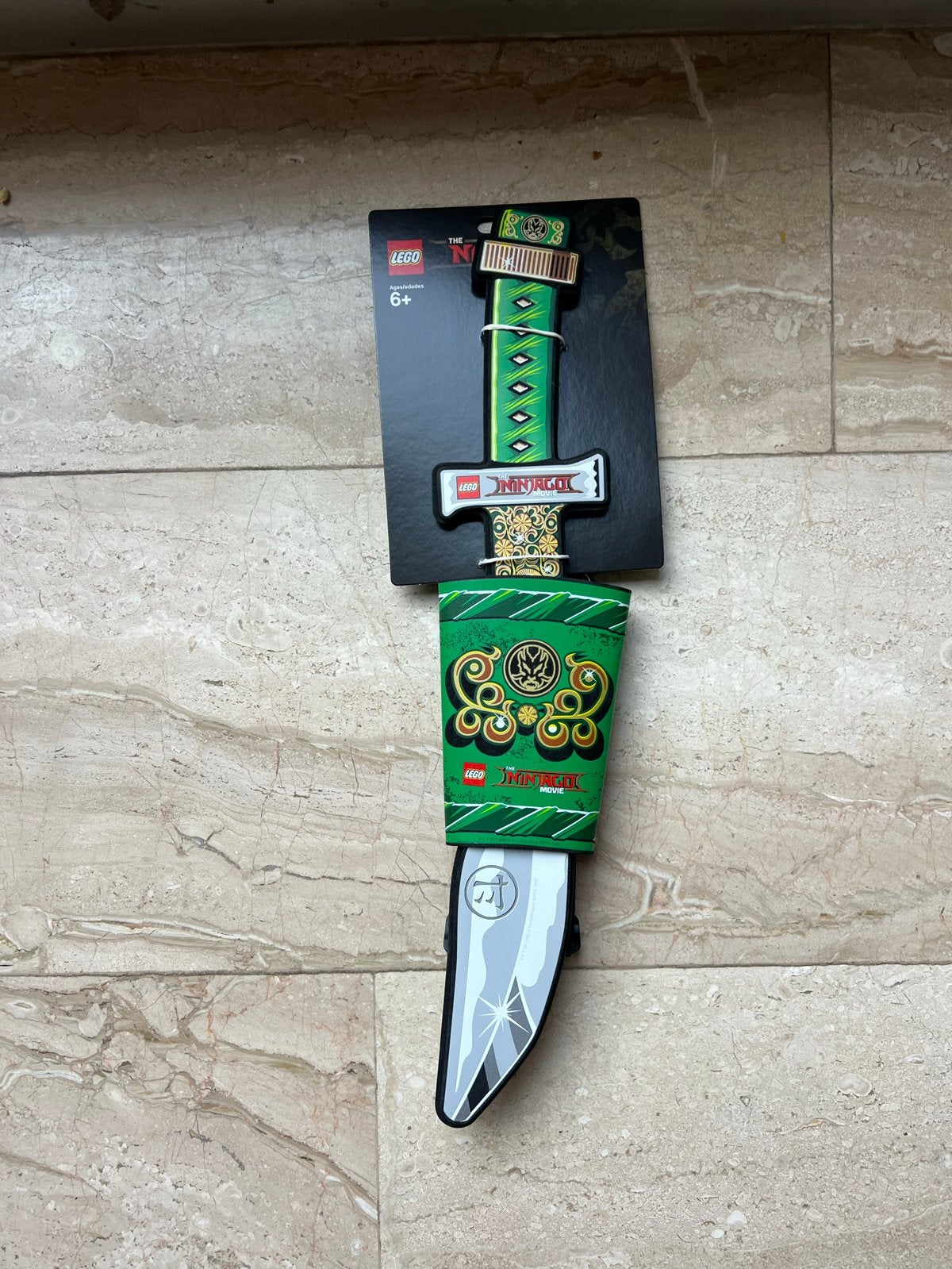 LEGO Ninjago Movie speelgoed zwaard met schede, Ophalen of Verzenden, Nieuw, Jongen of Meisje