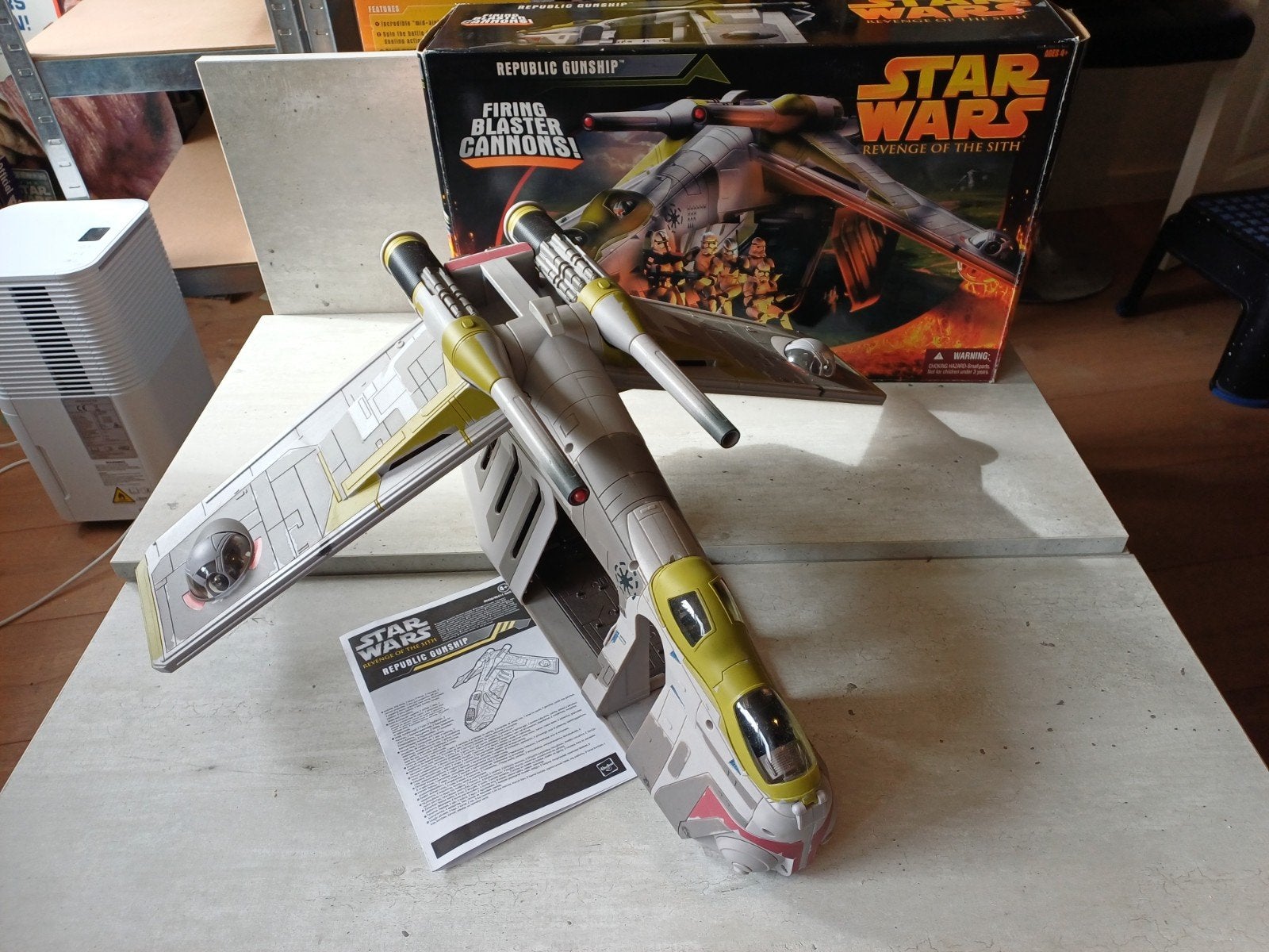 Star Wars ROTS Republic gunship, Ophalen, Actiefiguurtje
