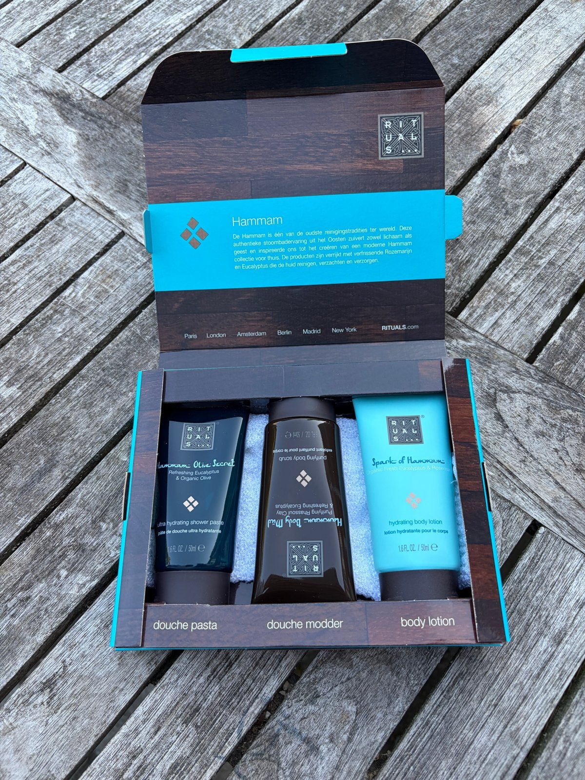 Rituals Hammam Mini Giftset - 2 Nieuwe Sets, Ophalen of Verzenden, Nieuw, Bad & Douche