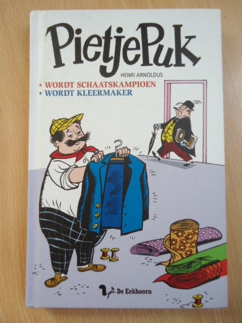 Pietje Puk wordt schaatskampioen & kleermaker, Arnoldus, Ophalen of Verzenden, Zo goed als nieuw, Fictie algemeen