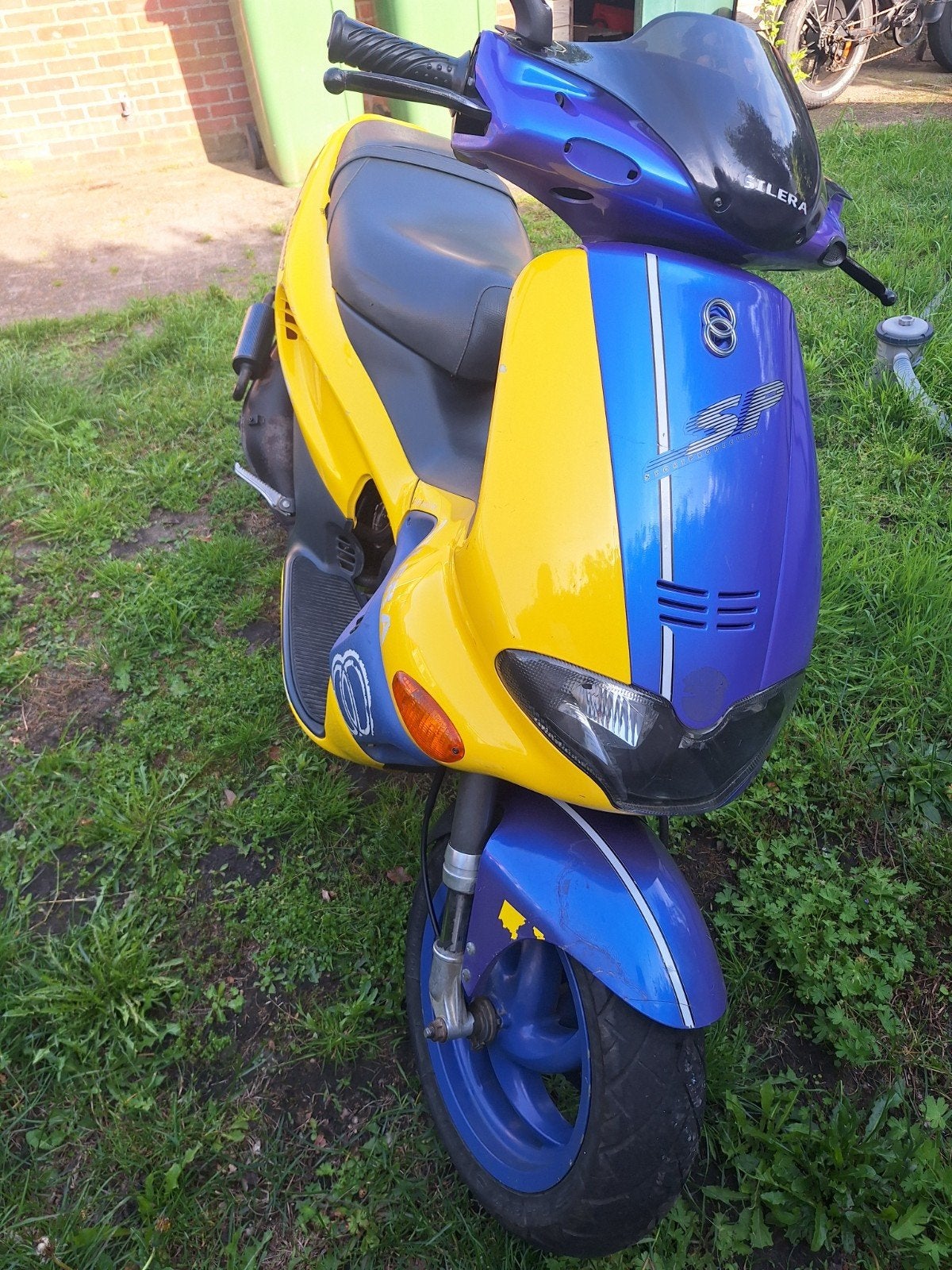 Gilera runner  sp 50cc dd Duits ruilen, Fietsen en Brommers, Brommeronderdelen | Scooters, Gebruikt, Piaggio, Uitlaat, Ophalen of Verzenden