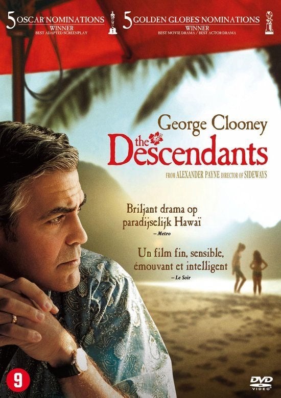 The Descendants - George Clooney (Nieuw & Seal) DVD, Alle leeftijden, Nederlands, Nieuw in verpakking, Engels