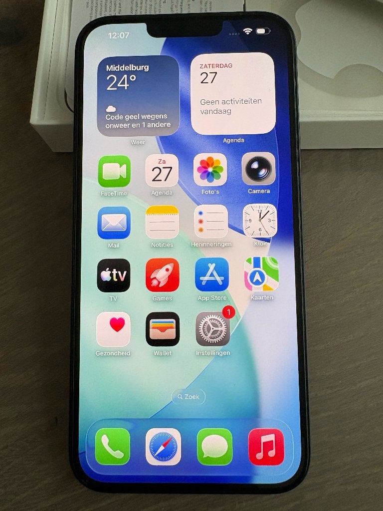 iPhone 14 PLUS, Telecommunicatie, Mobiele telefoons | Apple iPhone, 128 GB, IPhone 14 Plus, Zwart, Ophalen of Verzenden