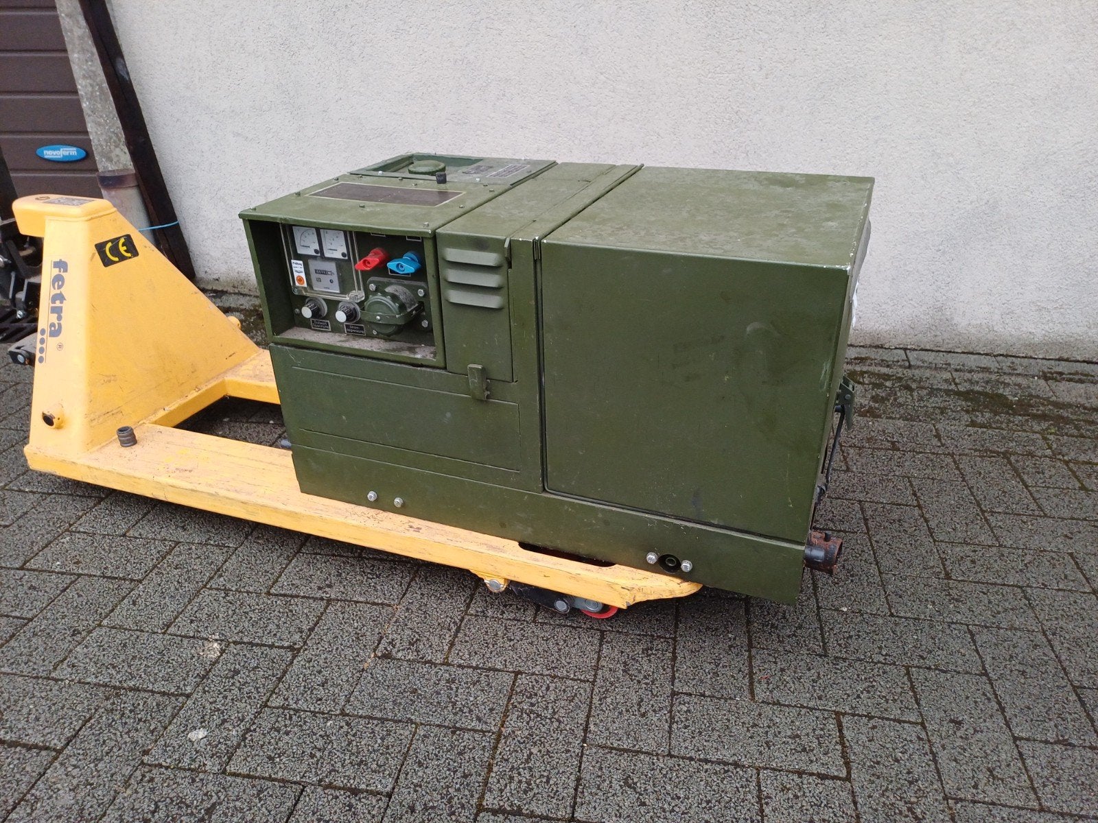 stroomgenerator, Ophalen