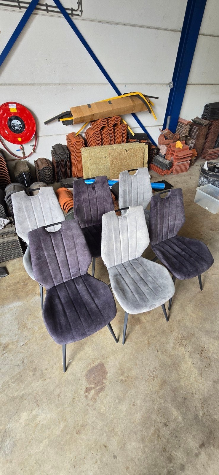 6 eetkamerstoelen van Meubelzaak de Bommel - Nieuwstaat, Huis en Inrichting, Ophalen, Overige kleuren, Zo goed als nieuw, Vijf, Zes of meer stoelen