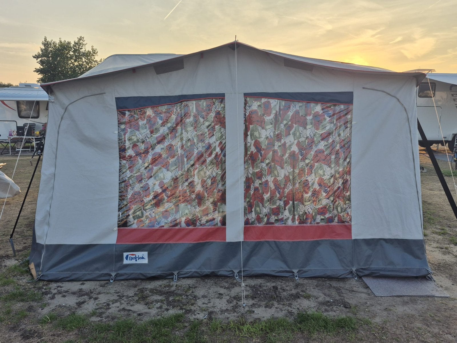 All season voortent, Caravans en Kamperen, Ophalen, Gebruikt