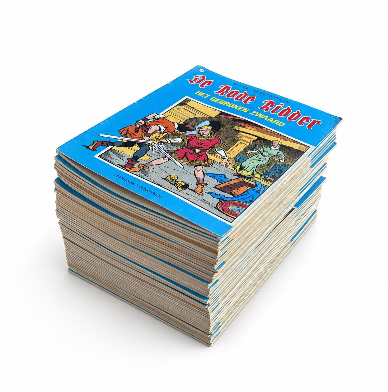 De Rode Ridder stripboeken - Willy Vandersteen, Meerdere stripboeken, Ophalen of Verzenden, Gelezen