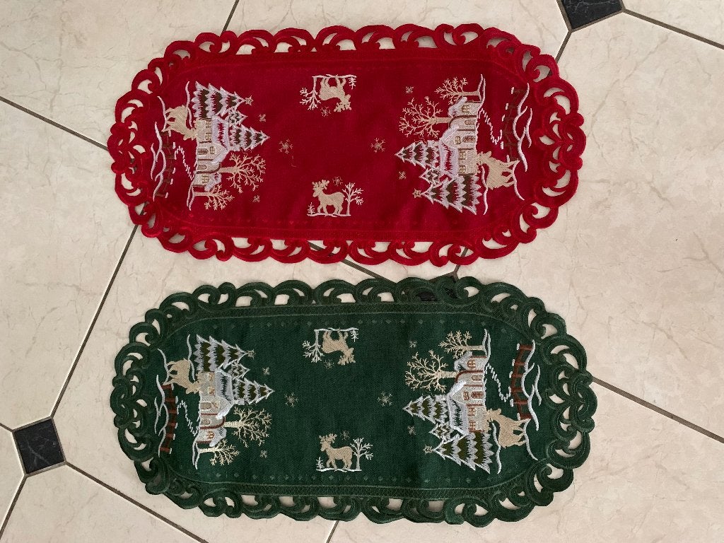 Kerstkleedje / kerstloper - set van twee, Ophalen of Verzenden, Nieuw