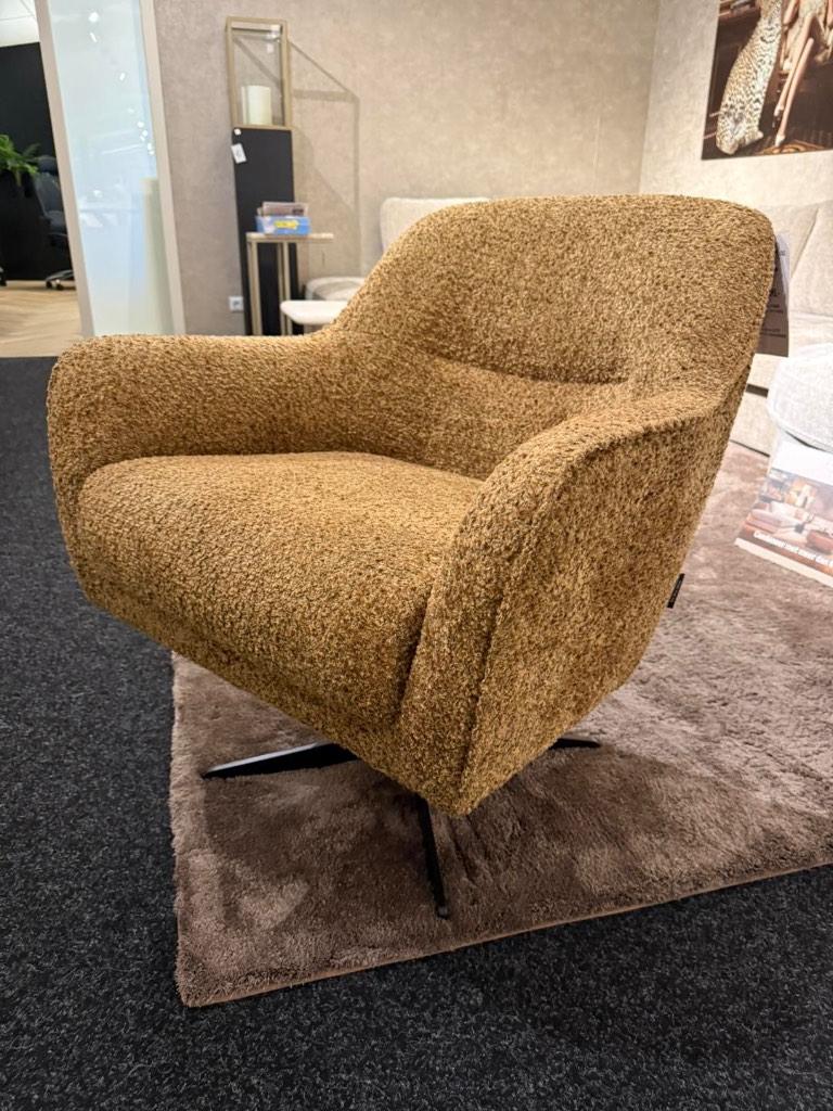 Draai Fauteuil Tygo van UrbanSofa, Huis en Inrichting, Fauteuils, Nieuw, Stof, 75 tot 100 cm, 75 tot 100 cm, Ophalen