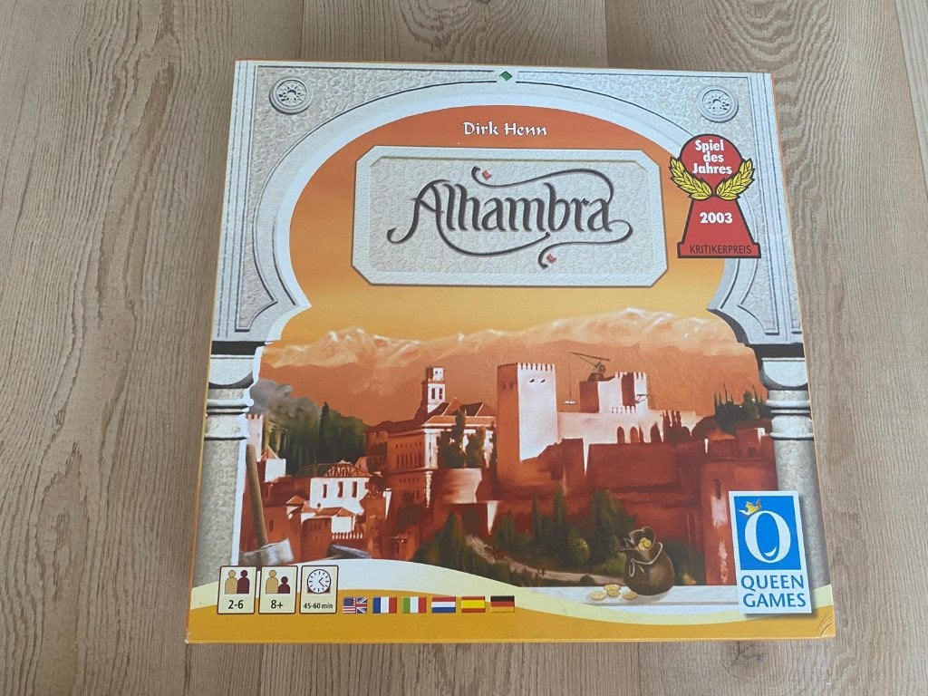 Alhambra bordspel, Vijf spelers of meer, Ophalen of Verzenden, Queen Games