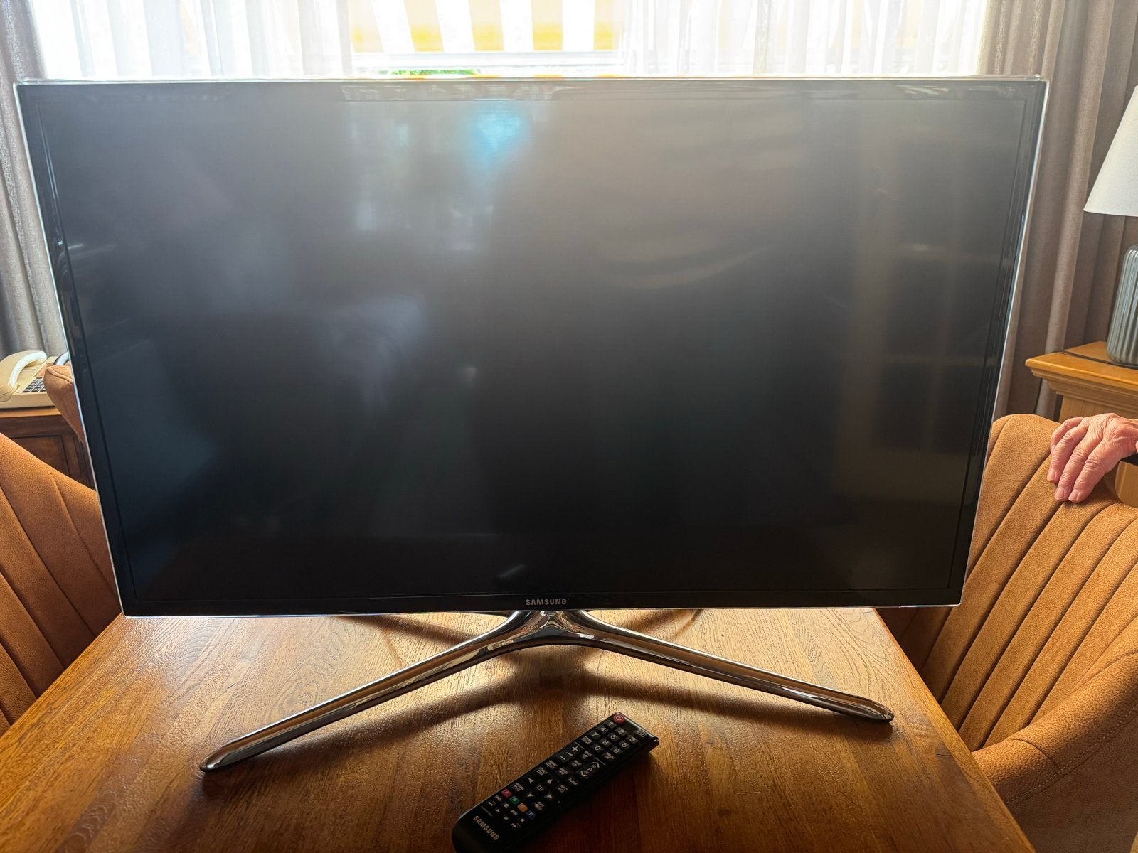 Samsung TV - Goede staat met afstandsbediening, Audio, Tv en Foto, Televisies, Ophalen, LED, Zo goed als nieuw, Samsung