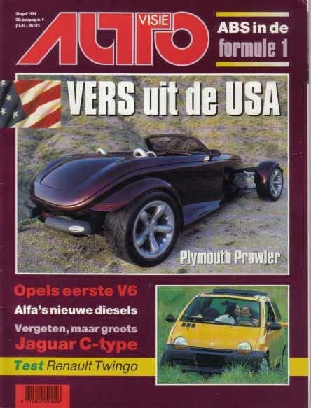 Autovisie 9 1993 : Ford Mustang GT/350H - Plymouth Prowler, Boeken, Ophalen of Verzenden, Gelezen, Algemeen