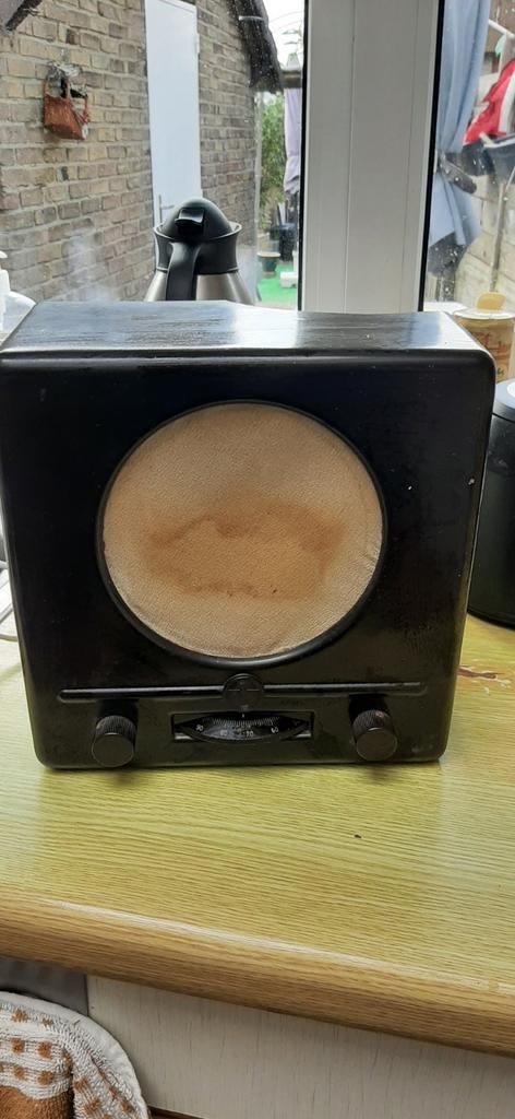 WW2 Radio Duitsland bakeliet, Ophalen of Verzenden