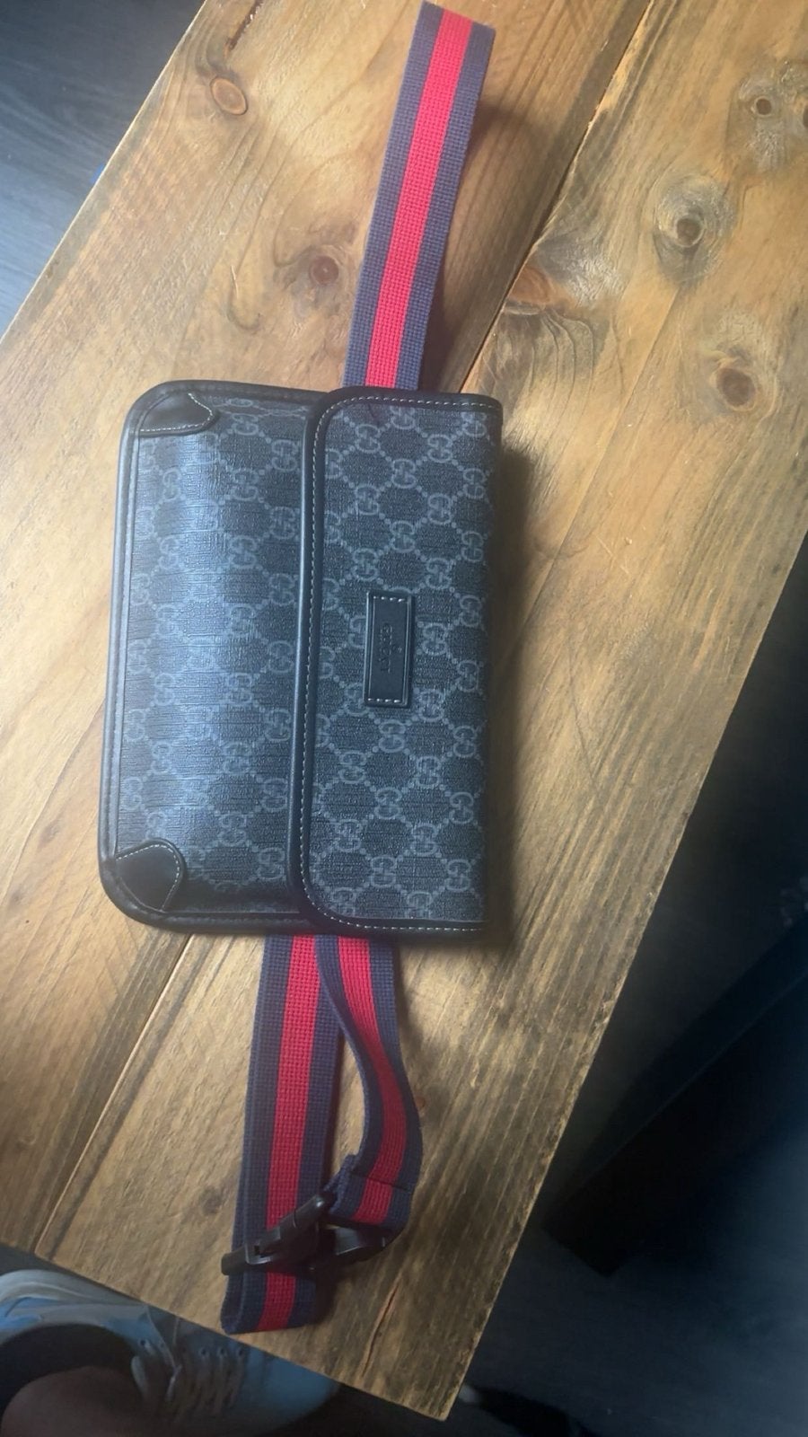 Gucci tas, Ophalen of Verzenden, Zo goed als nieuw, Zwart
