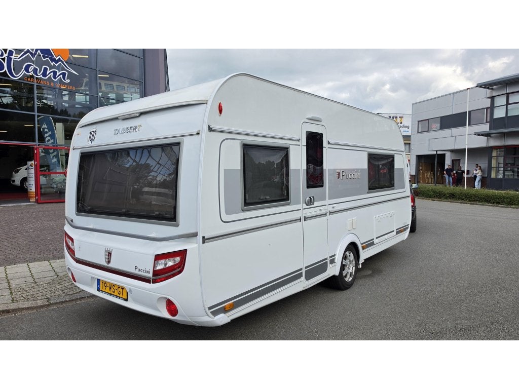 Tabbert Puccini 480 TD leveller systeem mover, Caravans en Kamperen, Fietsenrek, Rondzit, Tabbert, Overige typen