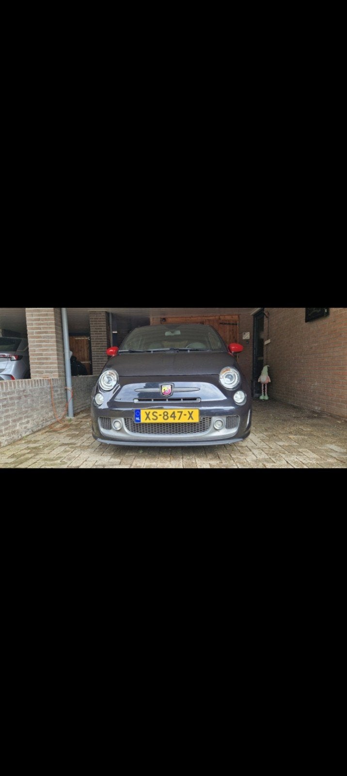 Fiat 500 1.4 T-jet Abarth 2013 Zwart, Auto's, Voorwielaandrijving, 15 km/l, 40 €/maand, 4 cilinders