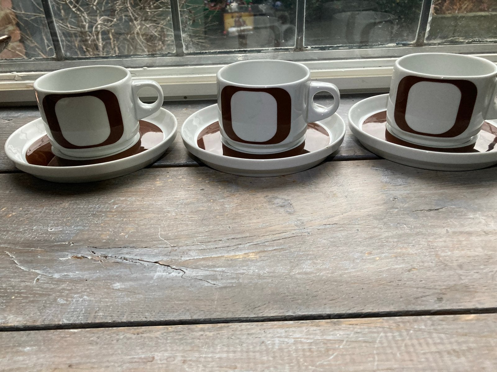 Vintage koffie/theeservies, Antiek en Kunst, Antiek | Servies compleet, Ophalen of Verzenden