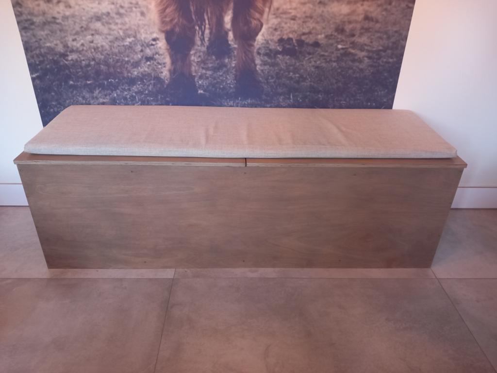Eetkamerbank/opbergbank, Huis en Inrichting, Woonaccessoires | Kisten, Ophalen, 50 tot 75 cm, 50 tot 75 cm