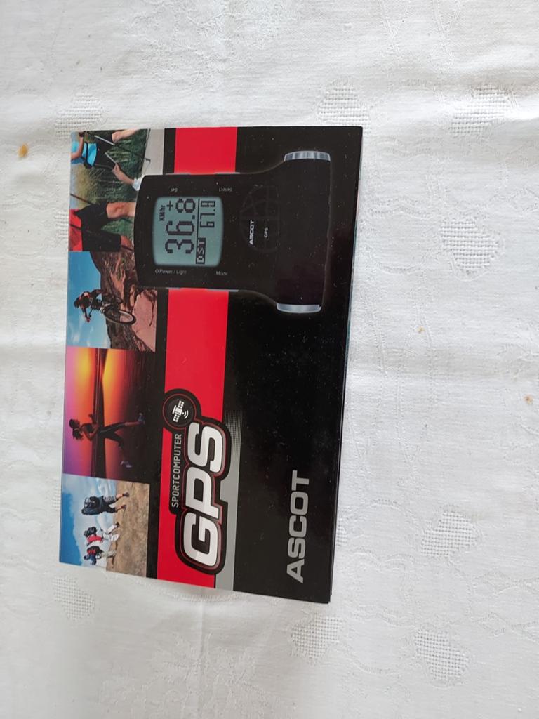 Ascot Sportcomputer GPS - Nieuw in doos, Fietsen en Brommers, Ophalen of Verzenden, GPS, Nieuw