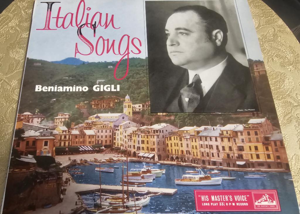 Beniamino Gigli – Italian Songs, Cd's en Dvd's, Gebruikt, Opera of Operette, Ophalen of Verzenden, 12 inch