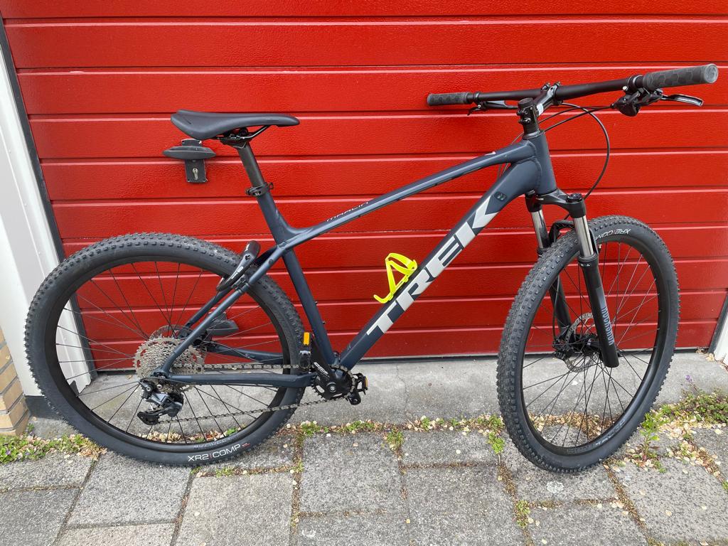 Mountain bike, Trek Marlin7 Blue Grey 2021, Fietsen en Brommers, Fietsen | Mountainbikes en ATB, Ophalen, 57 cm of meer, Hardtail