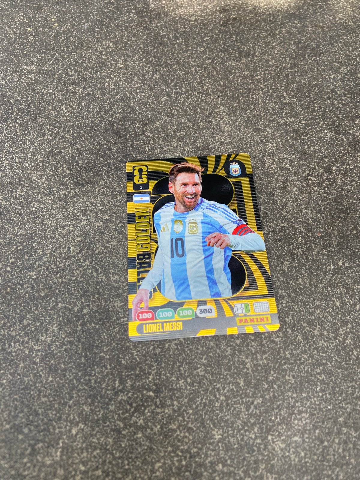 zeldzame golden baller messi, Ophalen of Verzenden, Nieuw, Plaatje