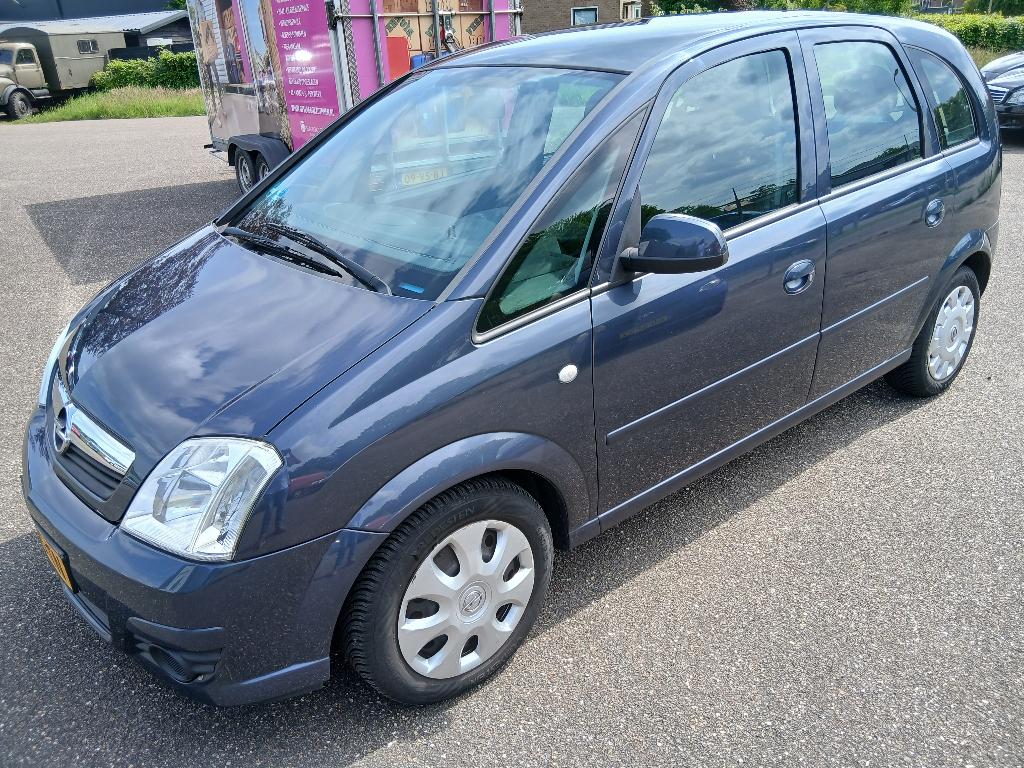 Opel Meriva 1.4 16V 2007 Grijs, Auto's, Opel, Voorwielaandrijving, Stof, 4 cilinders, Bedrijf