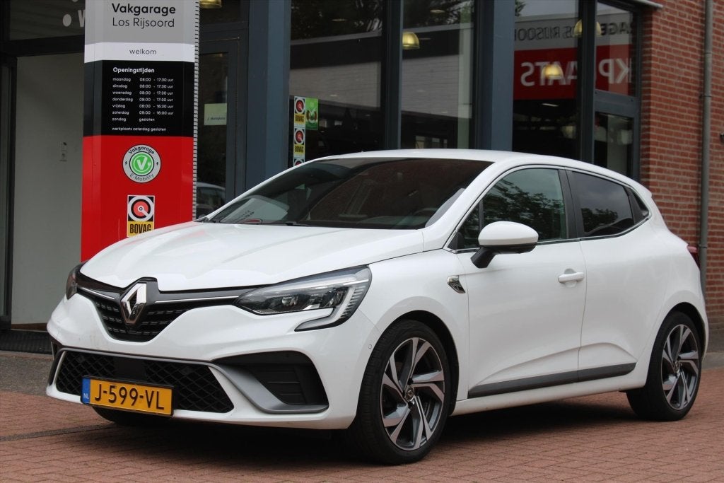 Renault Clio 1.0 TCe *R.S. Line* | Carplay | 360 Camera | Cr, 101 pk, Gebruikt, 580 kg, Leder en Stof