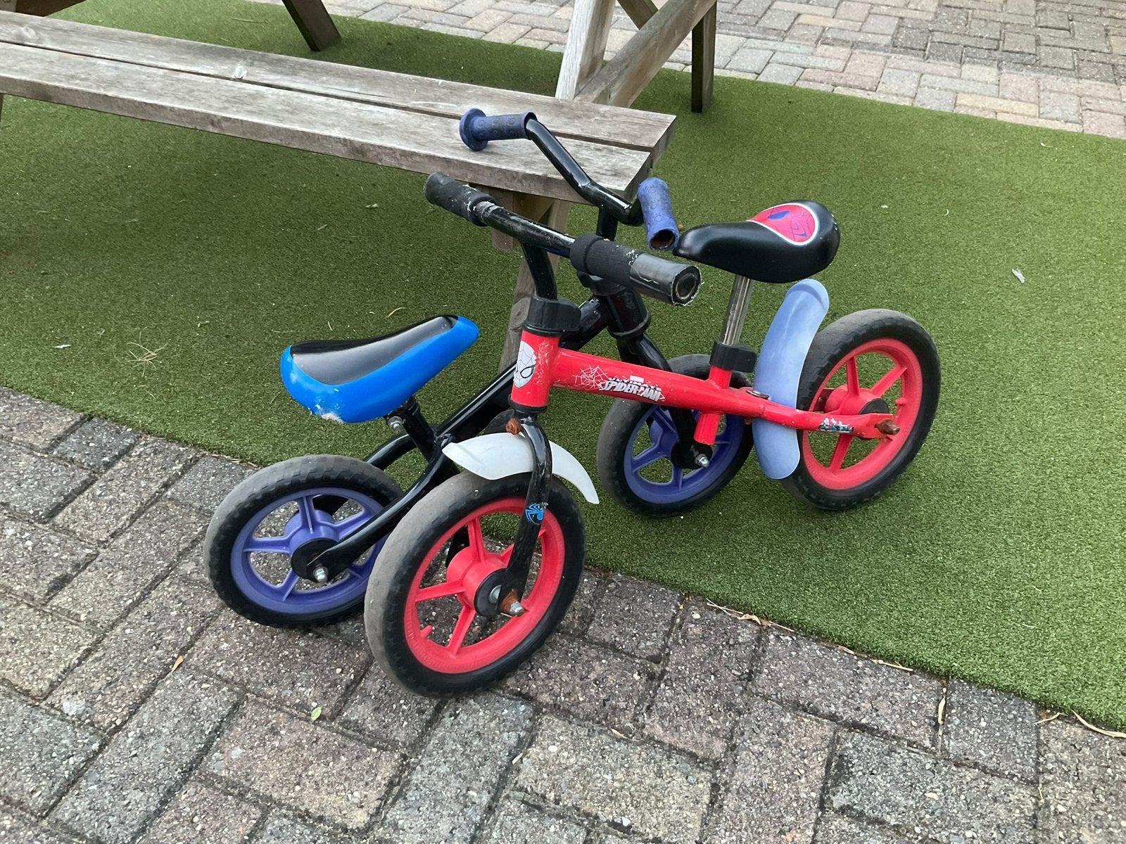2 loopfietsen, Ophalen, Gebruikt, Loopfiets