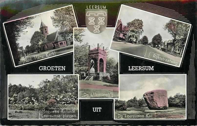 377-536-011 Leersum, Verzenden, Voor 1920, Utrecht