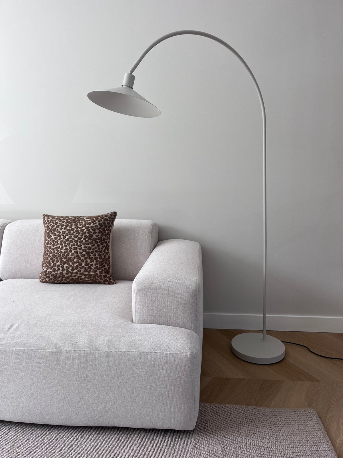KARWEI vloerlamp Philou beige, Ophalen, Zo goed als nieuw, Metaal, 150 tot 200 cm