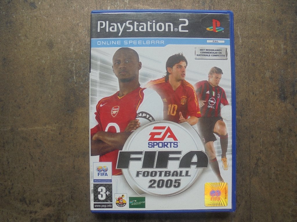 FIFA Football 2005 voor PS2 (zie foto's), Gebruikt, Ophalen of Verzenden, Sport, 3 spelers of meer