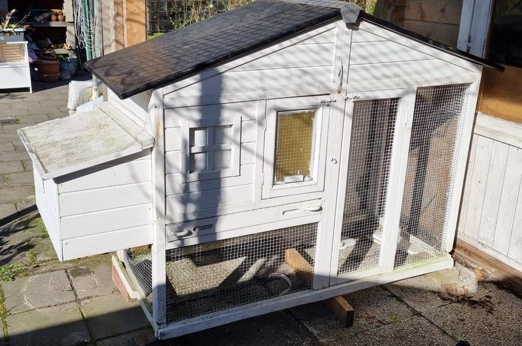 Kippenren met nachthok, Dieren en Toebehoren, Ophalen, Kippenhok of Kippenren
