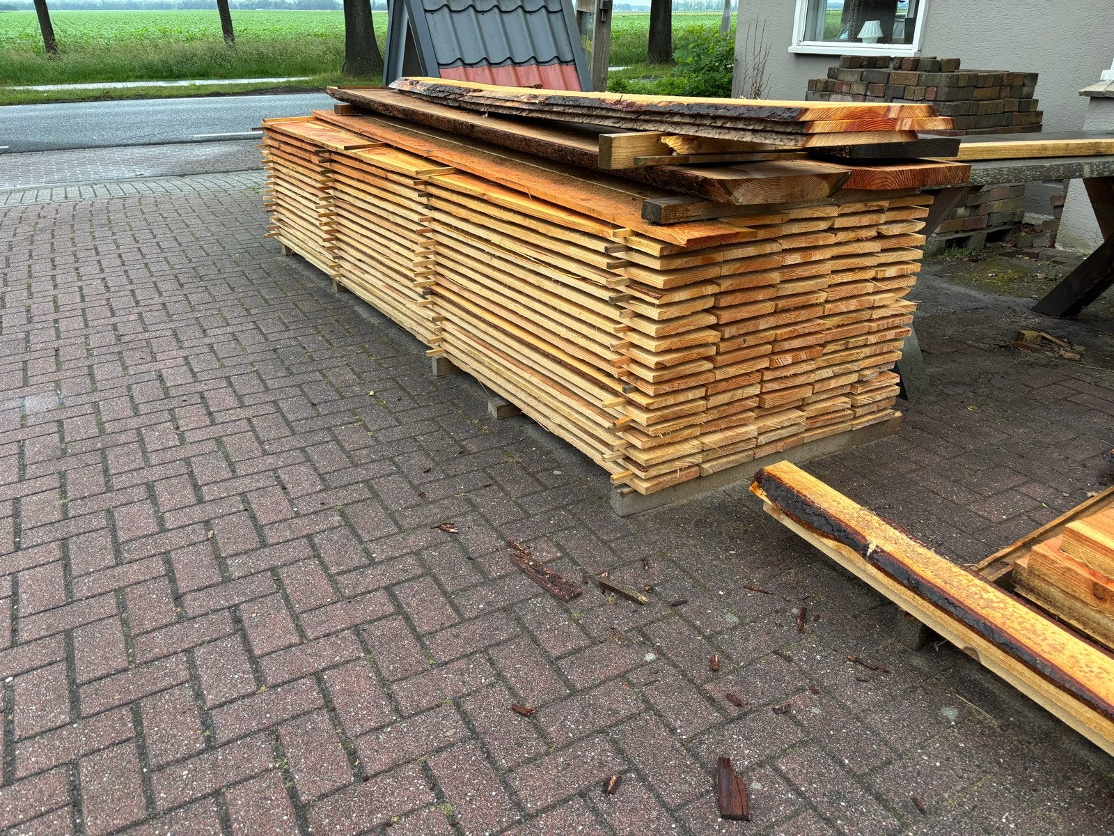 Lariks Douglas Planken 23x200 mm, Minder dan 25 mm, Nieuw, Ophalen of Verzenden, Plank