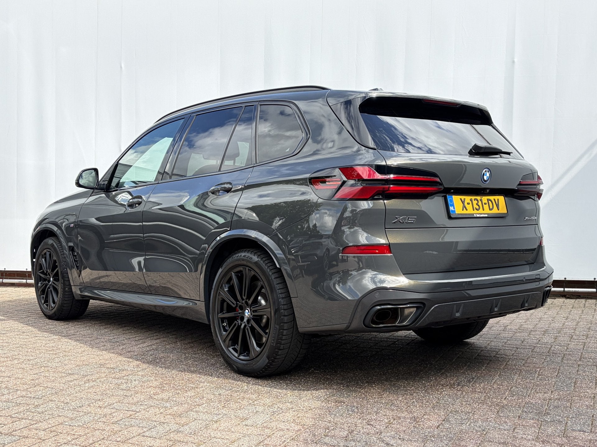 BMW X5 xDrive50e M-sport Launch Edition Leer Led Camera Carp, Auto's, Gebruikt, Bedrijf, Vierwielaandrijving, Hybride Elektrisch/Benzine